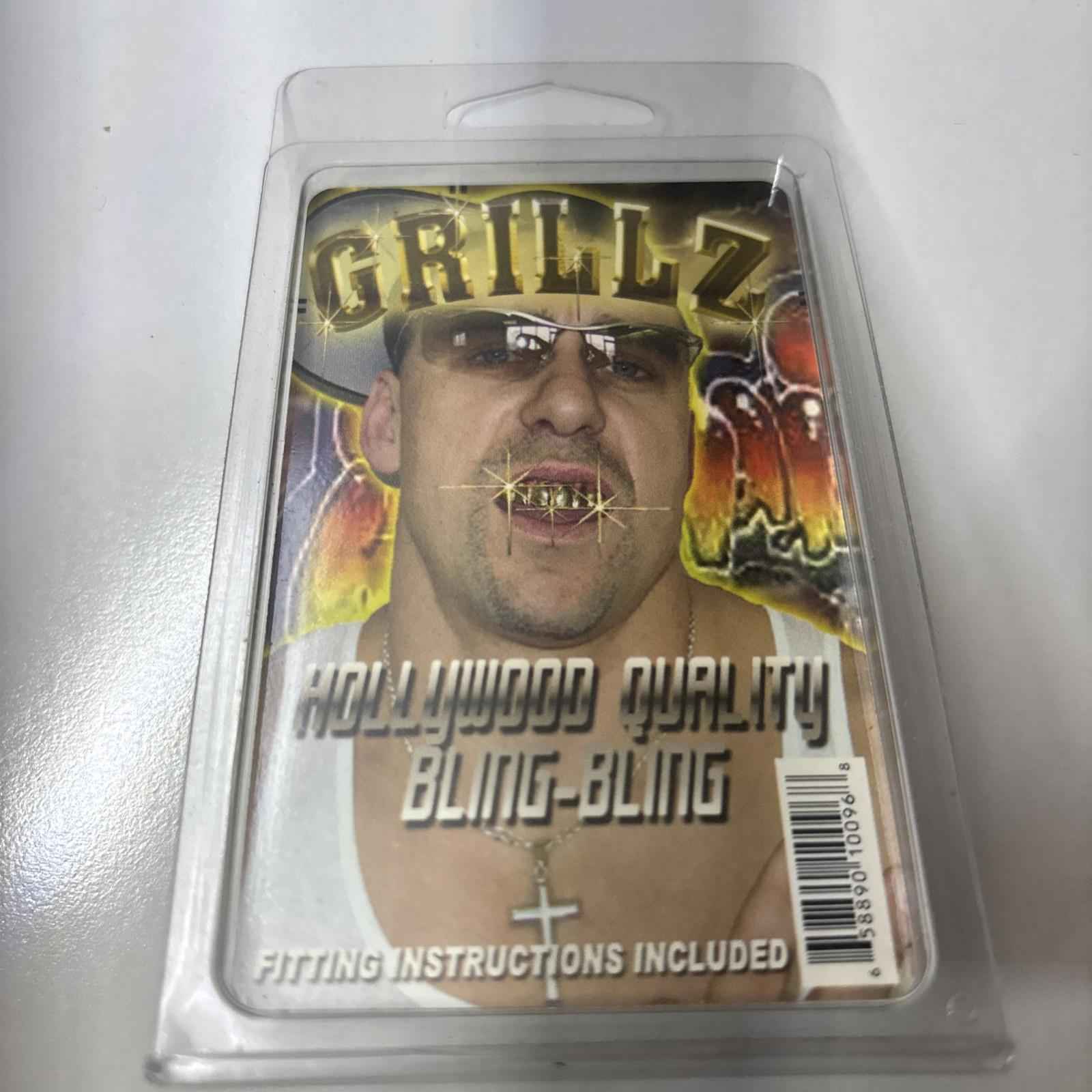 Gold Billy Bob Grillz Fake Teeth Original Brand New - Last One!