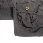 Leonard St. Women's Black Nylon Jacket Size 12 Medium Lightweight Outerwear - Come Sell Nearly Anything