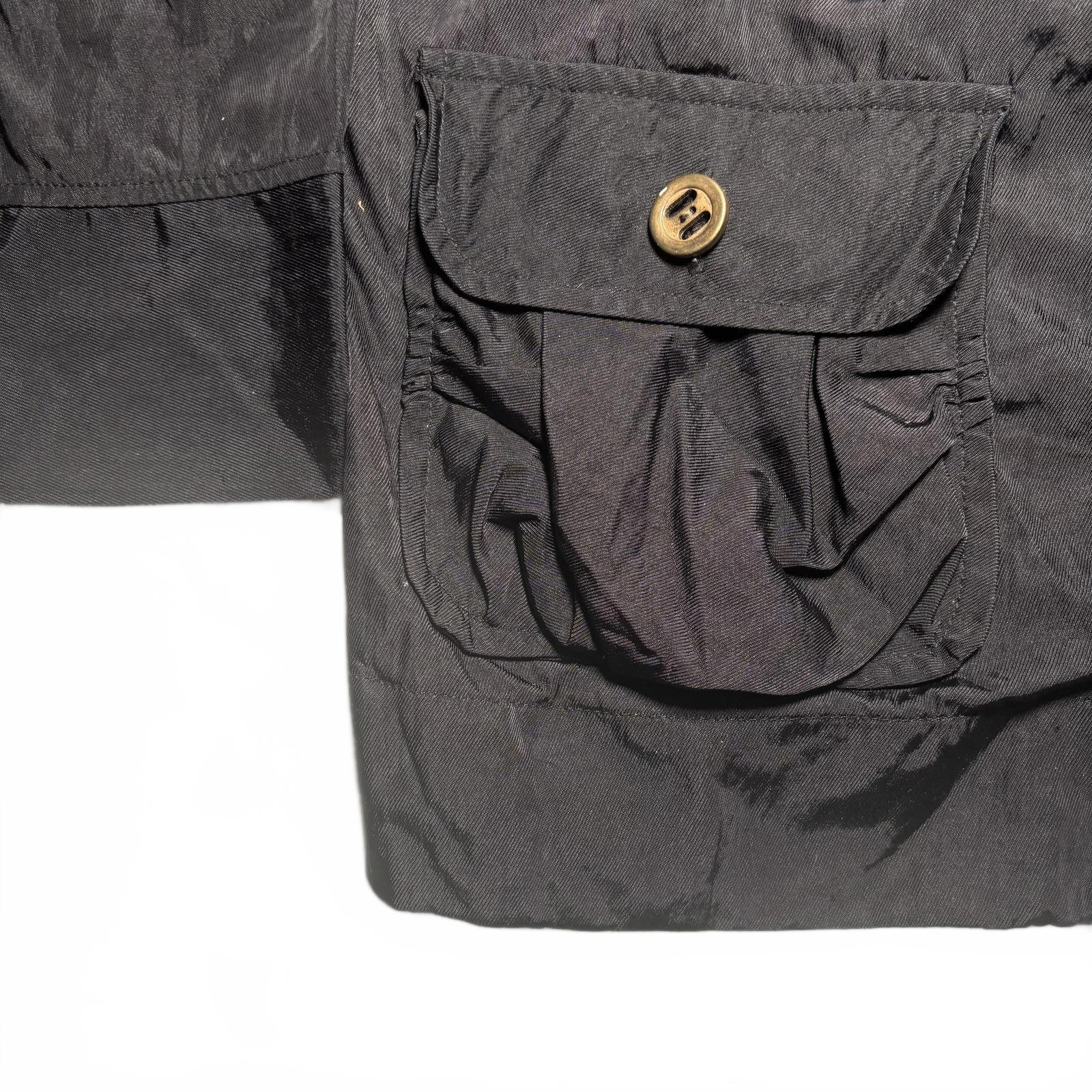 Leonard St. Women's Black Nylon Jacket Size 12 Medium Lightweight Outerwear - Come Sell Nearly Anything