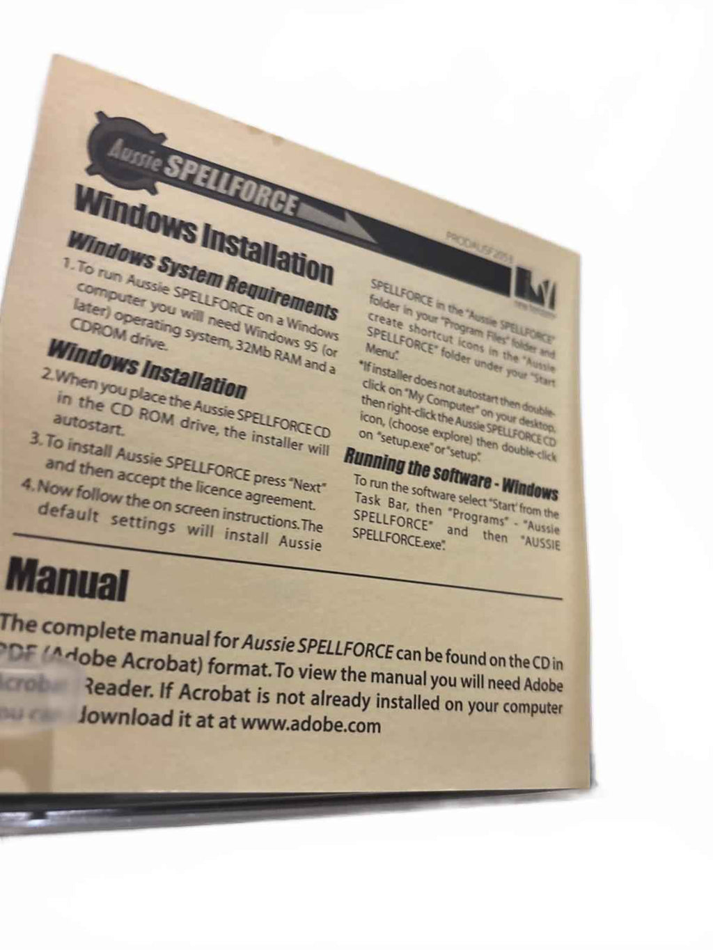 Spelling Game Aussie Spell Force Words Tutor Educational Speech MAC WIN CD