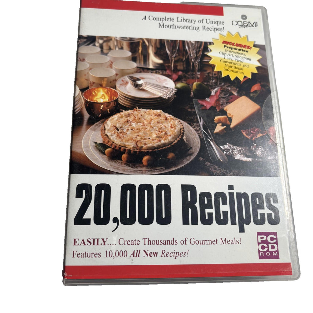 Vintage 20,000 Recipes (Windows, 2000, COSMI,)