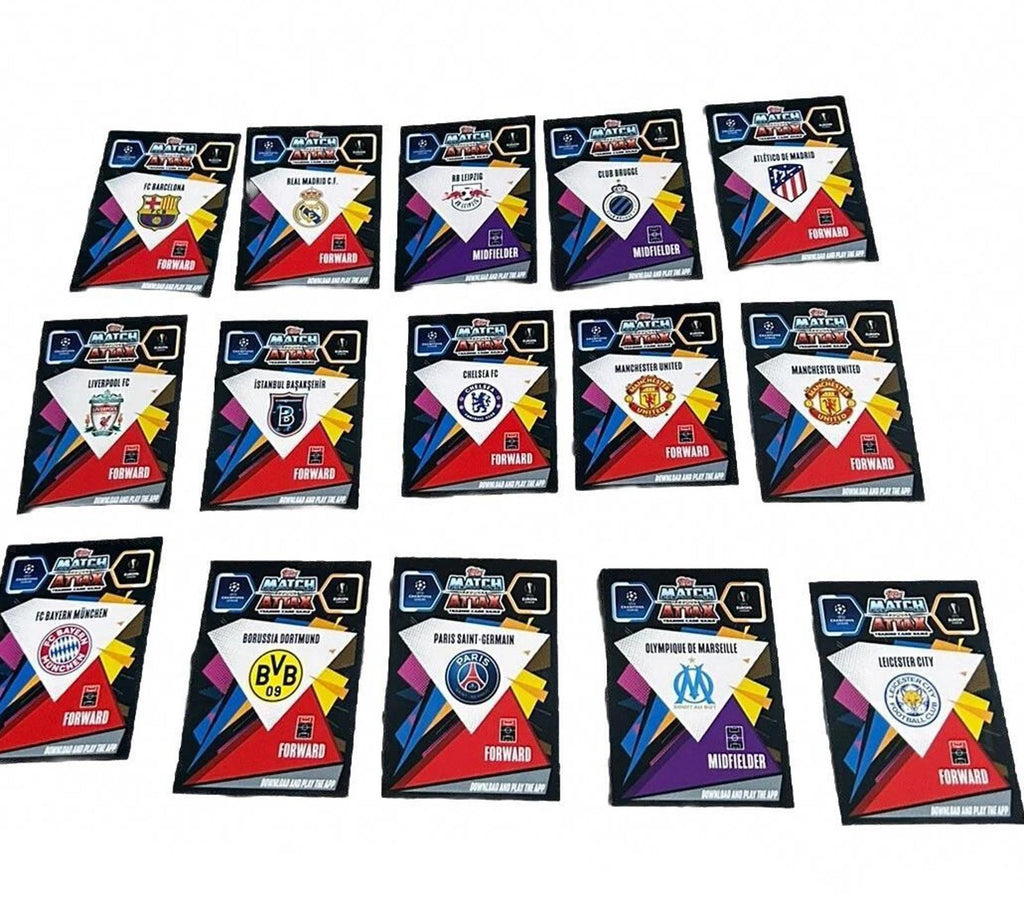 Match Attax 2020/2021 Champions League Golden Goal Scorer Set X15