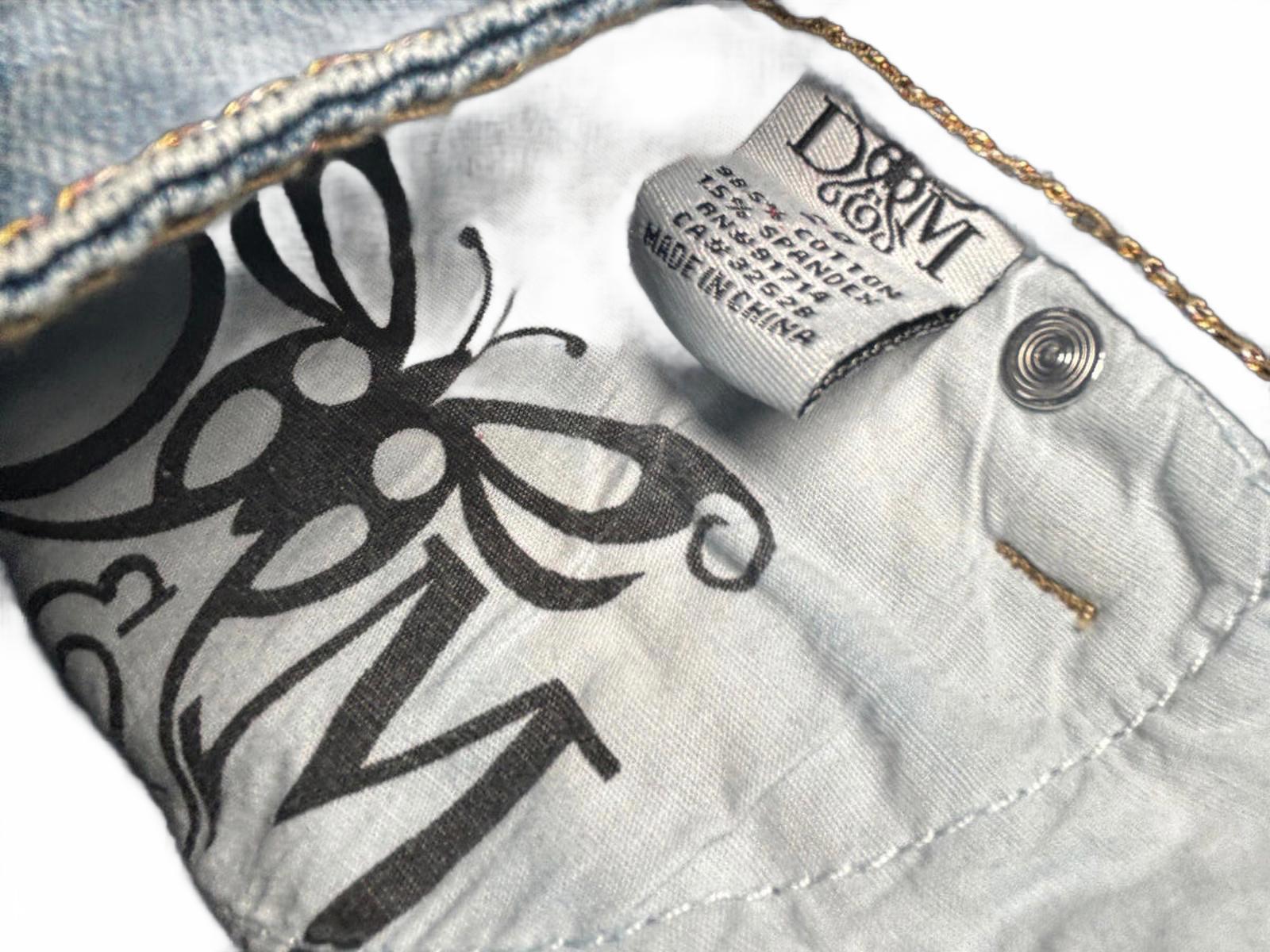 D&M Women's Denim Jeans Size 29 Y2K Style - Come Sell Nearly Anything