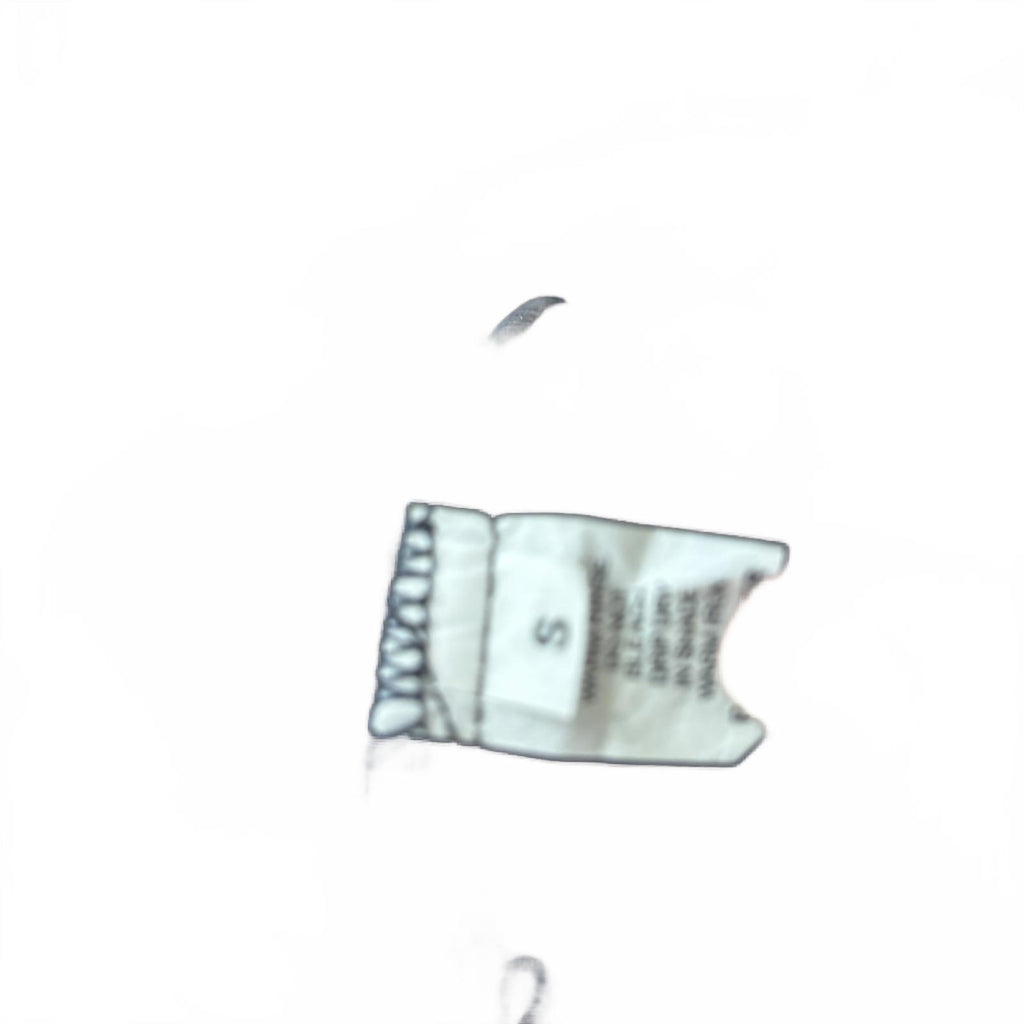 Women's Black and Metallic Elastic Waist Skirt with Anchor Patch VTG - Come Sell Nearly Anything