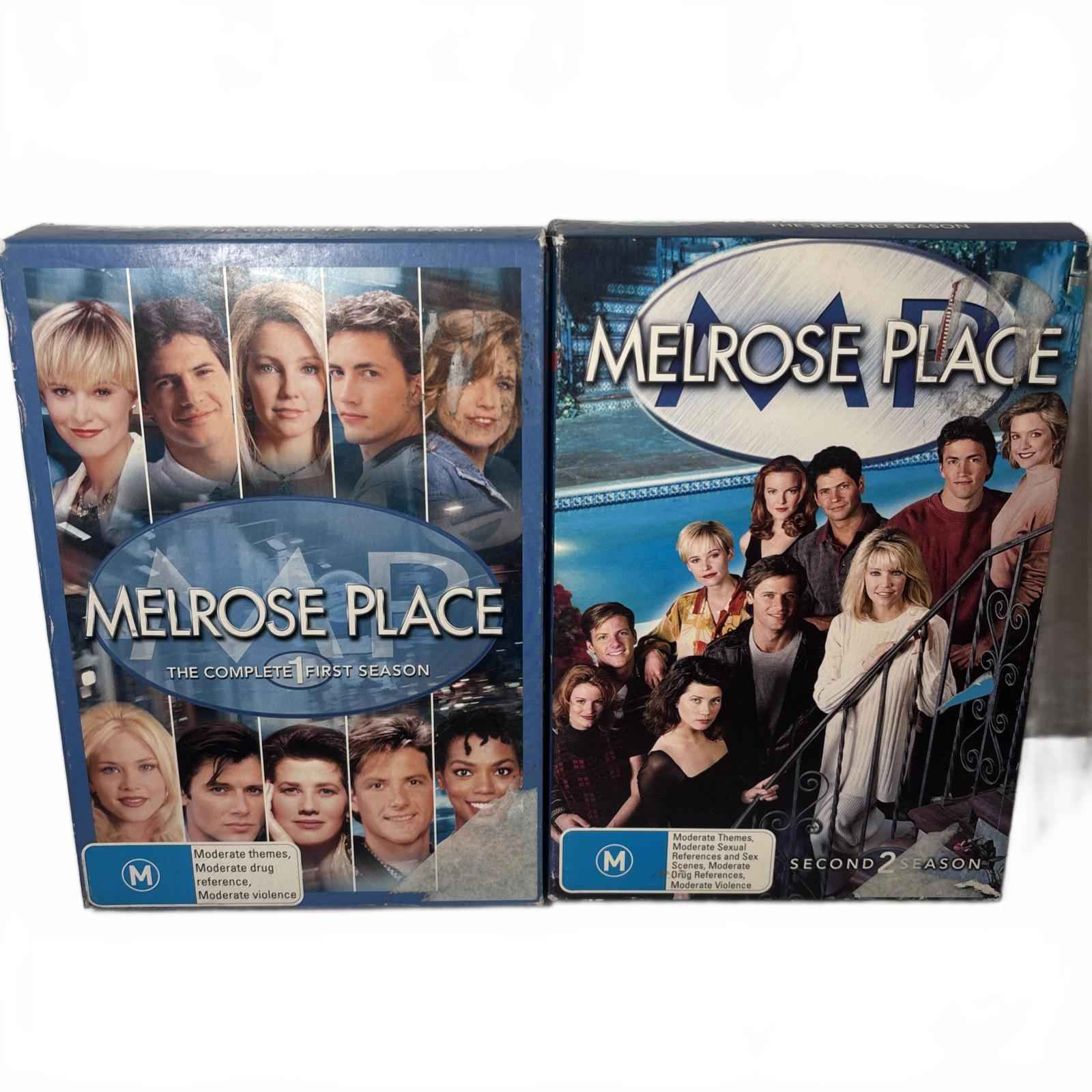 Melrose Place Season 1 & 2 DVD Heather Locklear Grant Show Region 4 Drama