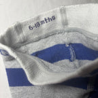 BONDS Baby Leggings  Size 6-10 Months Striped Blue Gray White