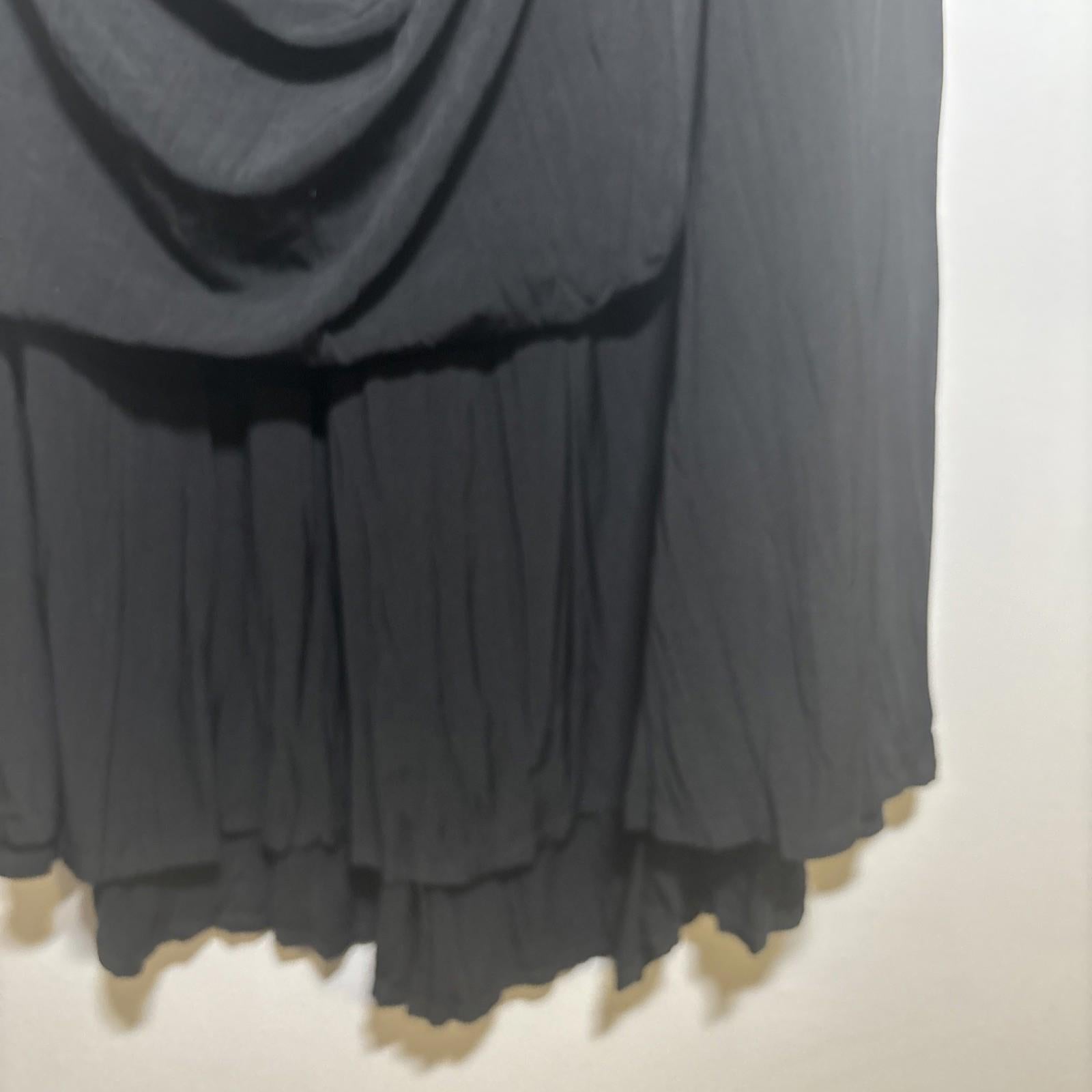 Womens Skirt With Pouch Sz 16 Black Stretch Work Formal Stitches Vintage - Come Sell Nearly Anything