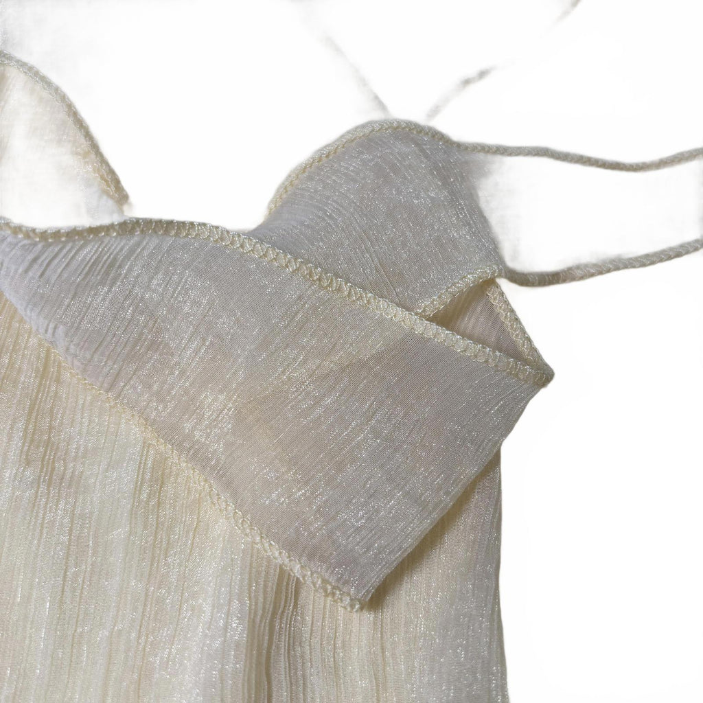 Mega Private Womenswear Yellow Embroidered Dress Size Medium - Come Sell Nearly Anything