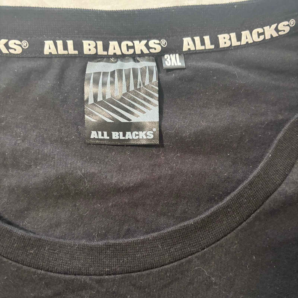 All Blacks Men's 3XL Black Graphic T-Shirt
