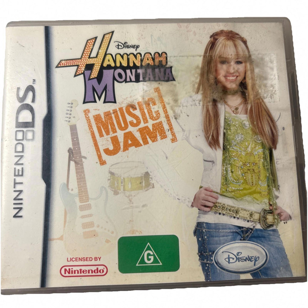 Hannah Montana, Music Jam - Nintendo DS Game - Complete with Manual - Pal