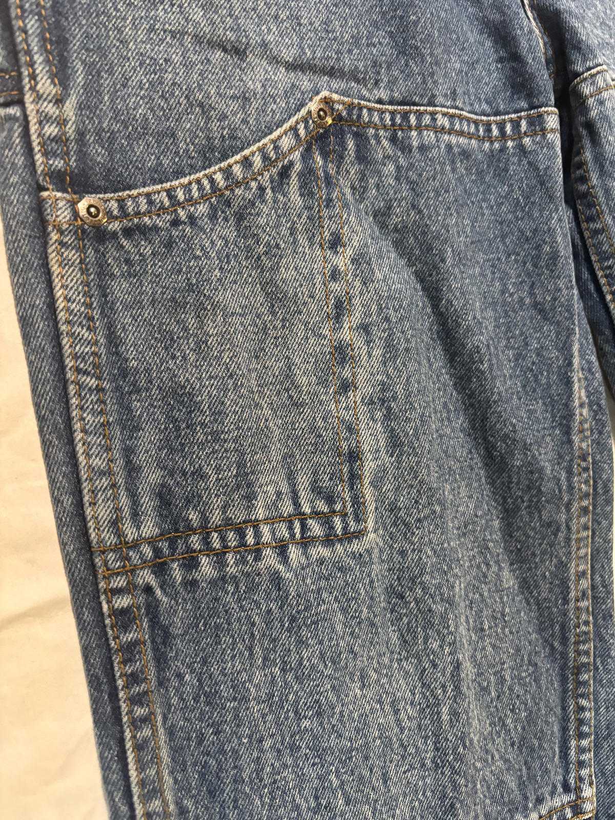 Blue Collection Women's Carpenter Jeans Size 29 VTG Denim Workwear - Come Sell Nearly Anything