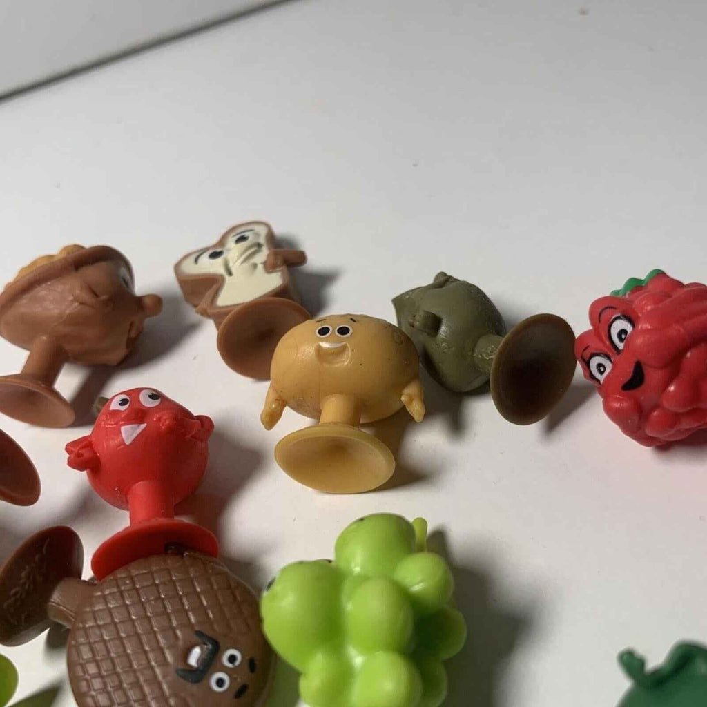 Bulk Lot of 17 Mixed Coles Stikeez Some Rare.