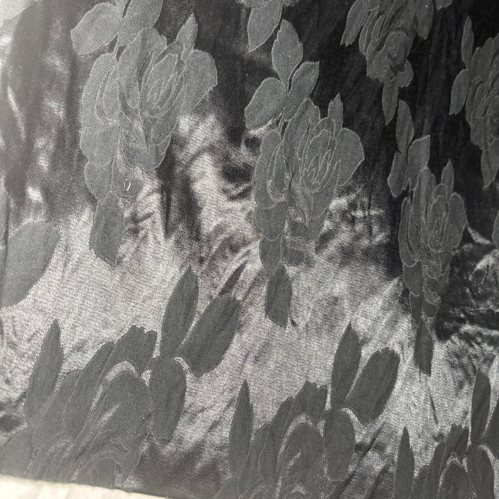 KS Selection Black Floral Jacquard Pencil Skirt Size M - Come Sell Nearly Anything