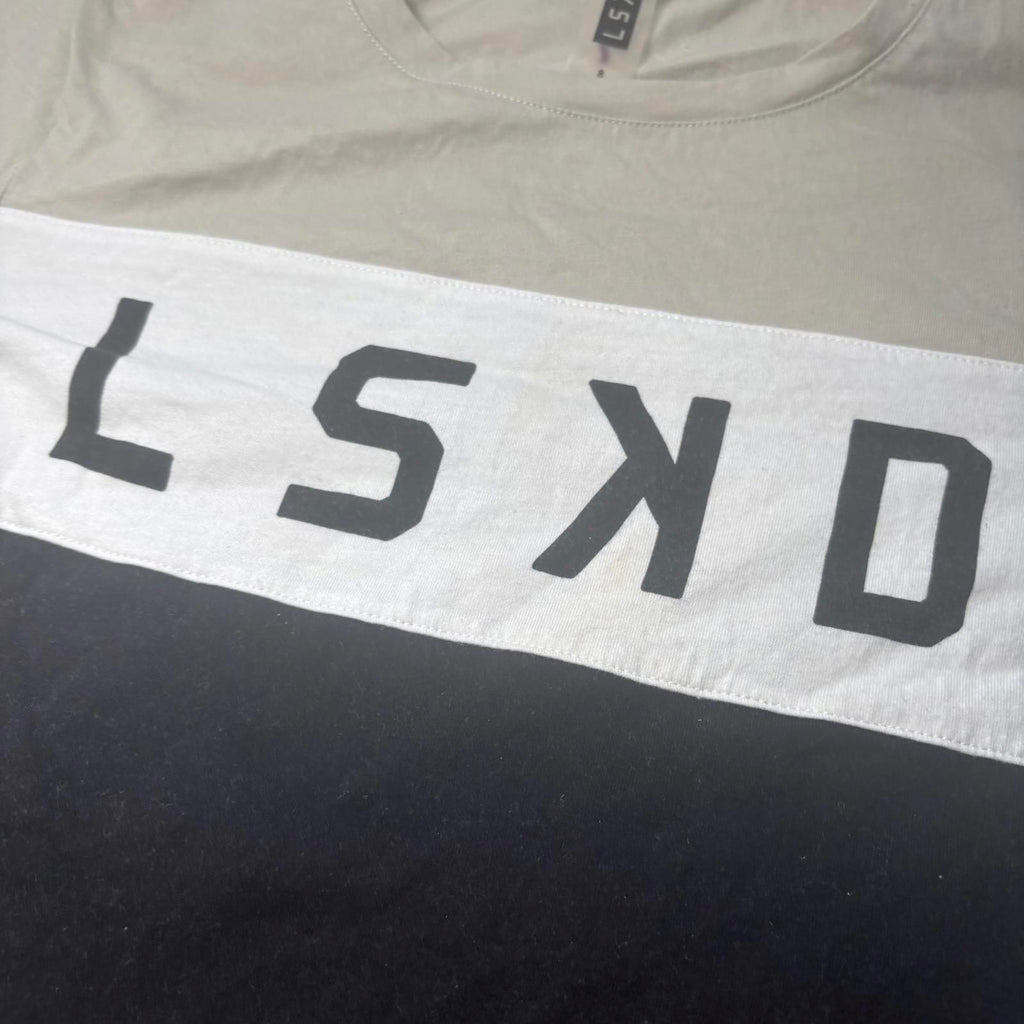 LSKD Men's Long Sleeve Color Block T-Shirt - Come Sell Nearly Anything