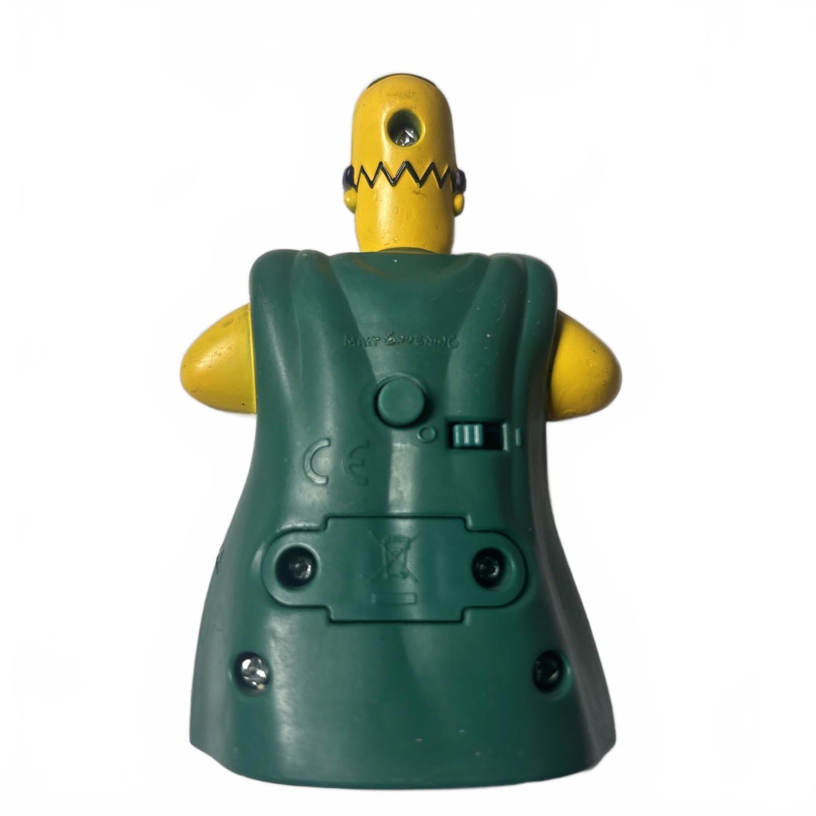 2011 Homer Simpson Treehouse Of Horror Figure Toy Burger King Kids Meal Light Up