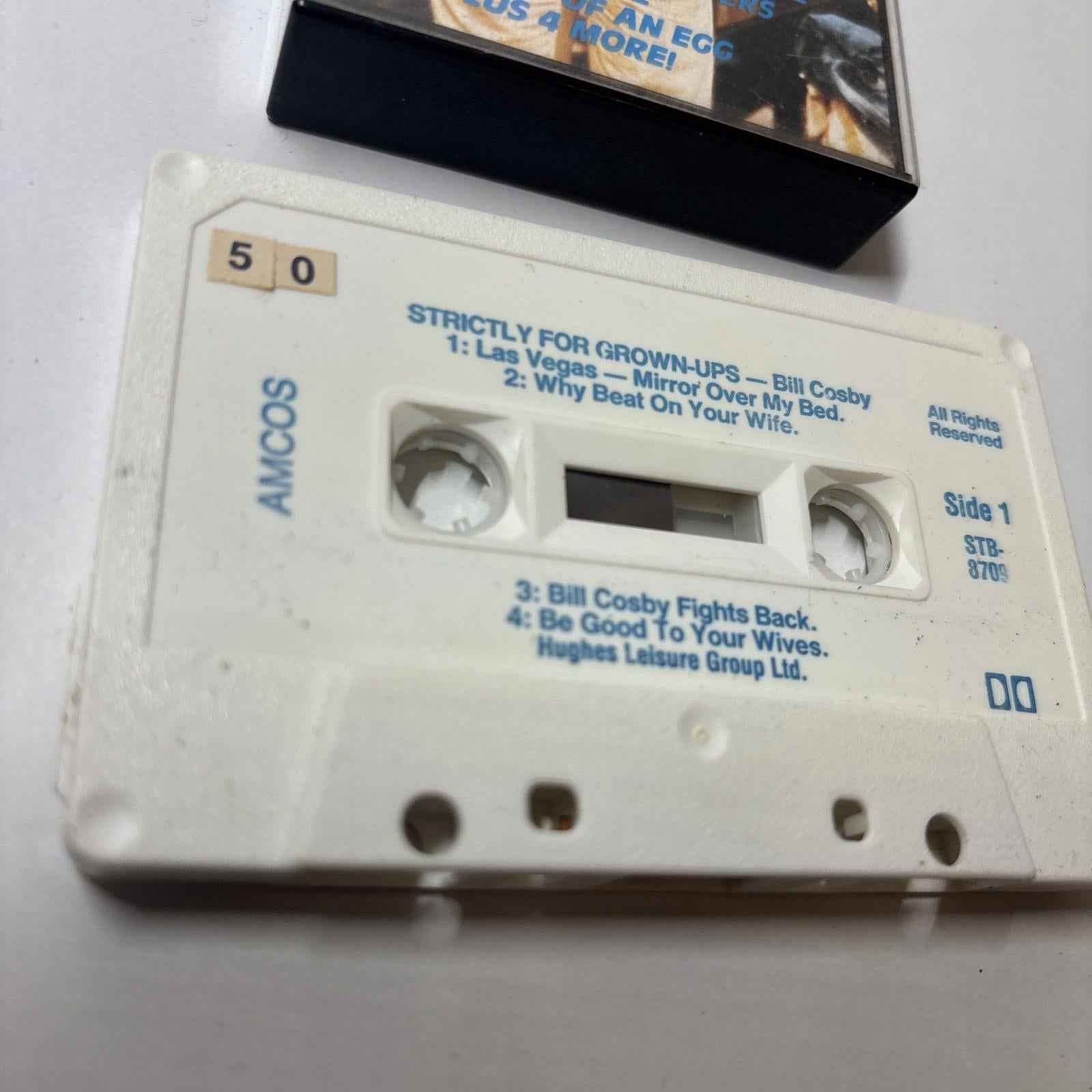 BILL COSBY Strictly For Grown UPS Original Stand Up Cassette Tape Free Postage O