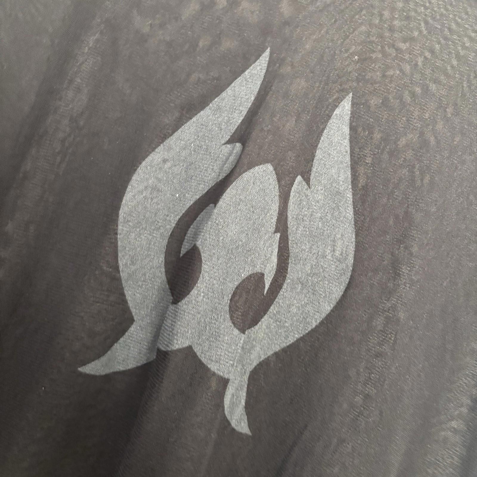 Elio Moda Large Black Sheer Long Sleeve Top #Womenswear #LongSleeve #SheerTop - Come Sell Nearly Anything