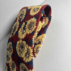 Zoloft Handmade Sunflower Pattern Men's Tie