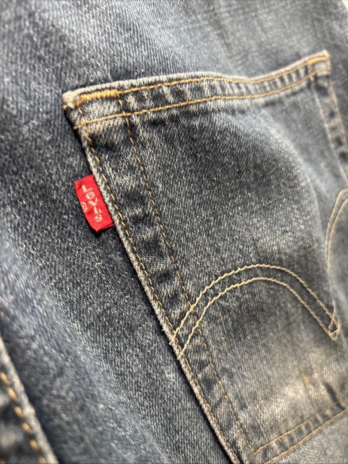 Levi's Men's 569 Loose Straight Jeans Size 34 Vintage Denim