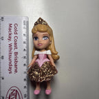 Disney Princess Mini Aurora 3.5" Posable Doll Sleeping Beauty with Glitter