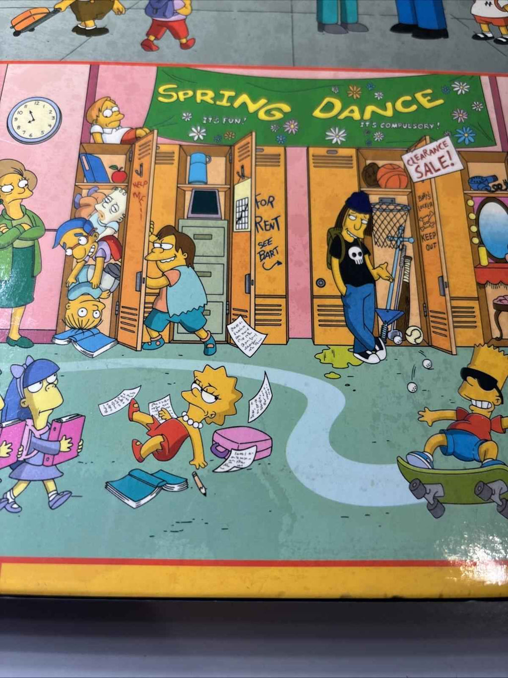 The Simpsons 300pc Jigsaw Puzzle ‘Springfield Elementary School’ (2006) Complete