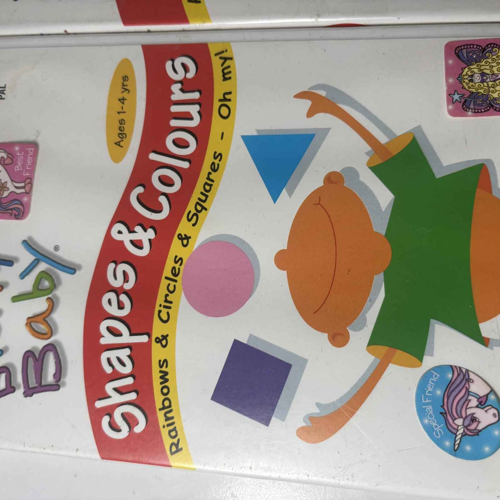 Brainy Baby Educational DVDs - Animals & Shapes and Colours