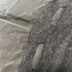 Leaf Black Pleated Skirt Size 10 Y2K Goth Vintage Style