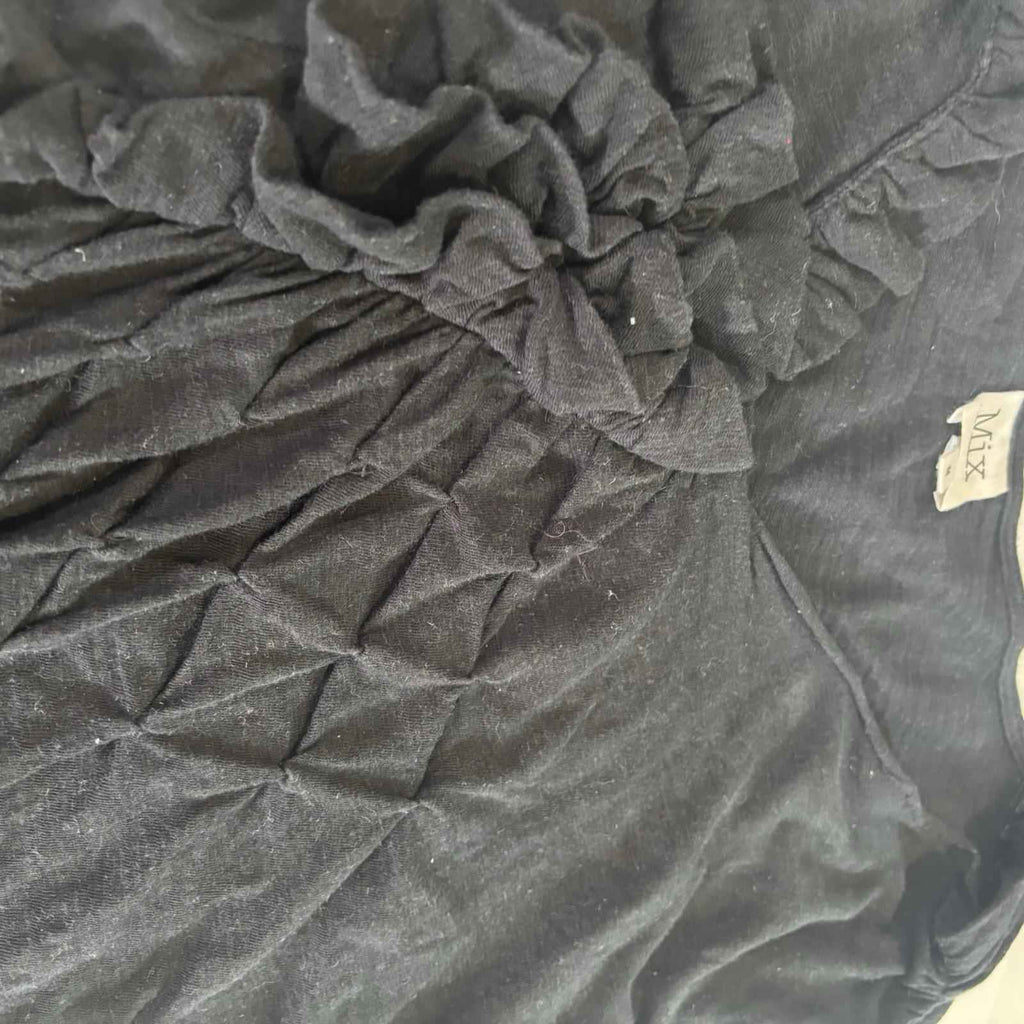 Vtg 80s 90s Black Blank Tank Top Basic Plain Sleeveless MIX Medium