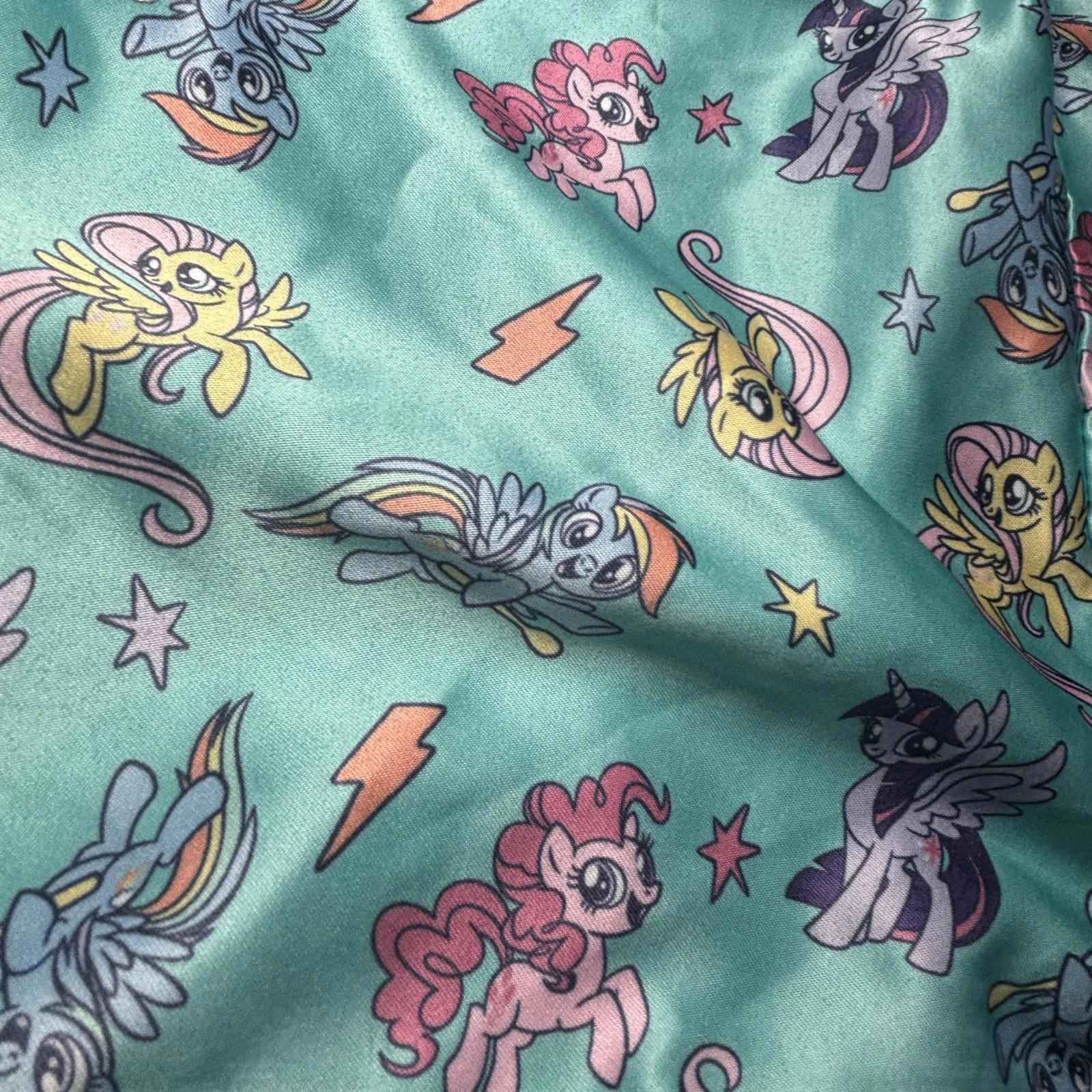 My Little Pony Girls' Satin Pajama Set Size 8