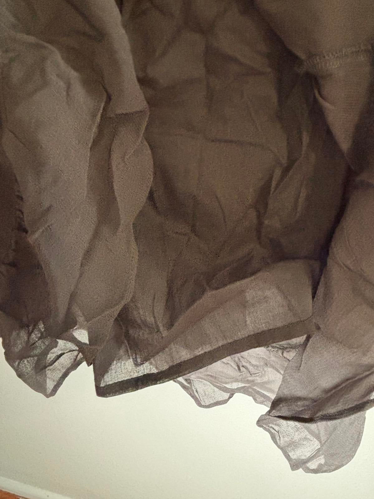 White Label Noba Black Ruffle Viscose Dress Size 2 RRP $269.95 - Come Sell Nearly Anything