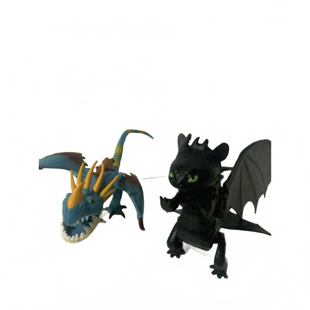 How To Train Your Dragon Toothless Night Fury & Storm Dragon Figure Toy 2014. - Come Sell Nearly Anything