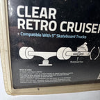 Southern Star Swirl Retro Cruiser Wheels x 2 Clear For 5’’ Skateboard Trucks - Come Sell Nearly Anything