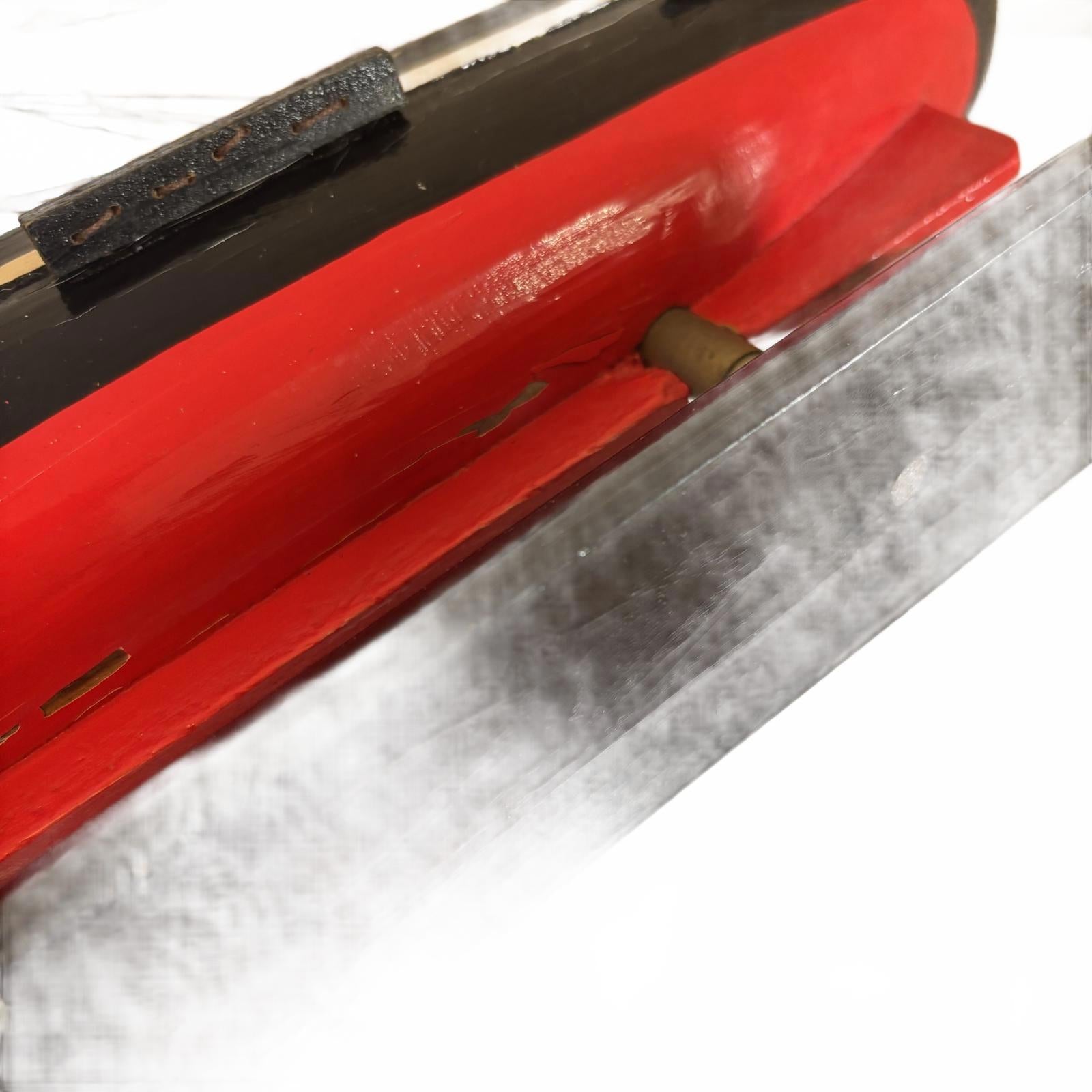 Decorative Wooden Ship Model with Fabric Sails