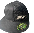 P-1 210 Fitted By Flexfit Baseball Cap, Black &amp; Grey Like New.