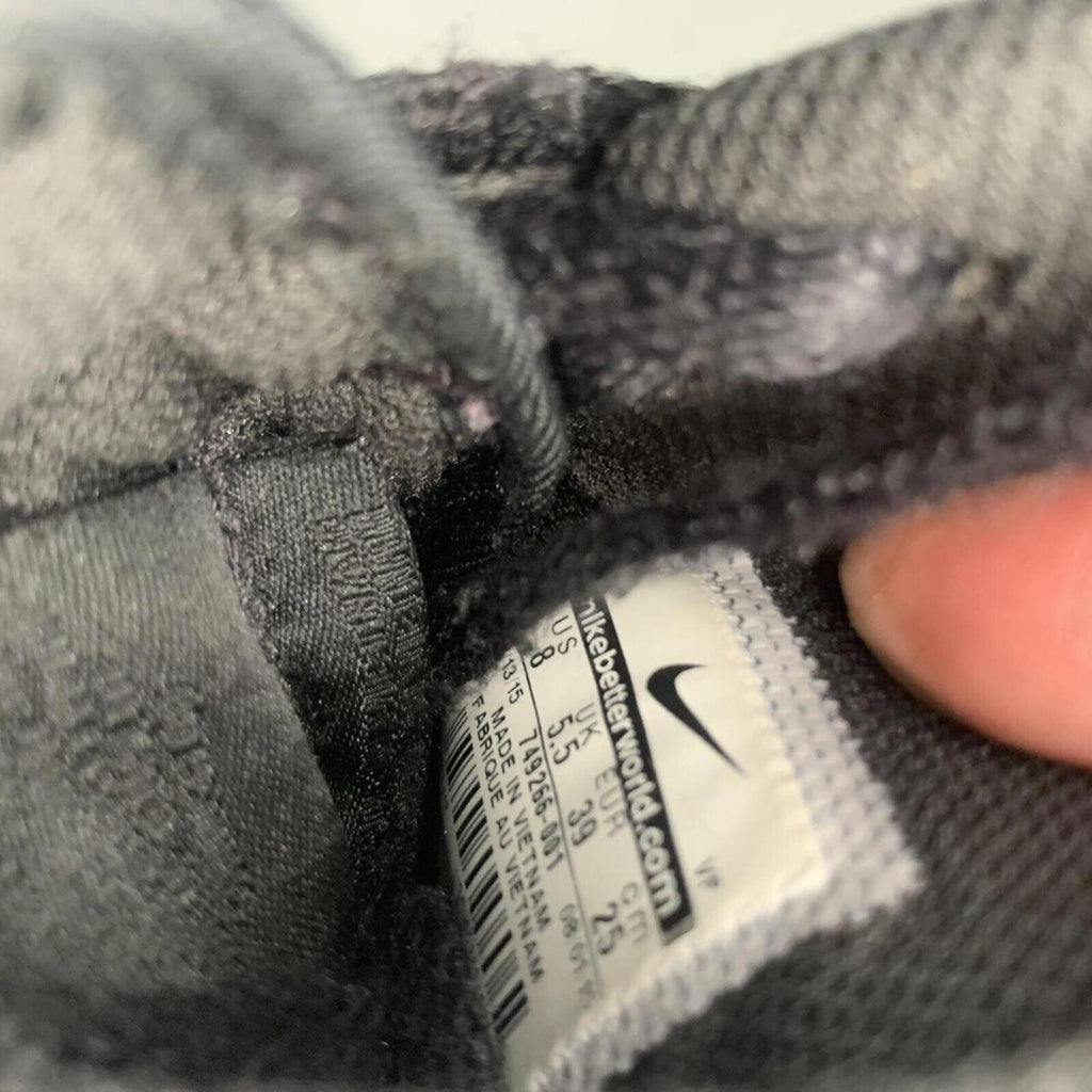 Nike Womens AF1 Air Force 1 Hi Top Black Suede Shoes 749266-001 Size US 8 UK 5.5 - Come Sell Nearly Anything