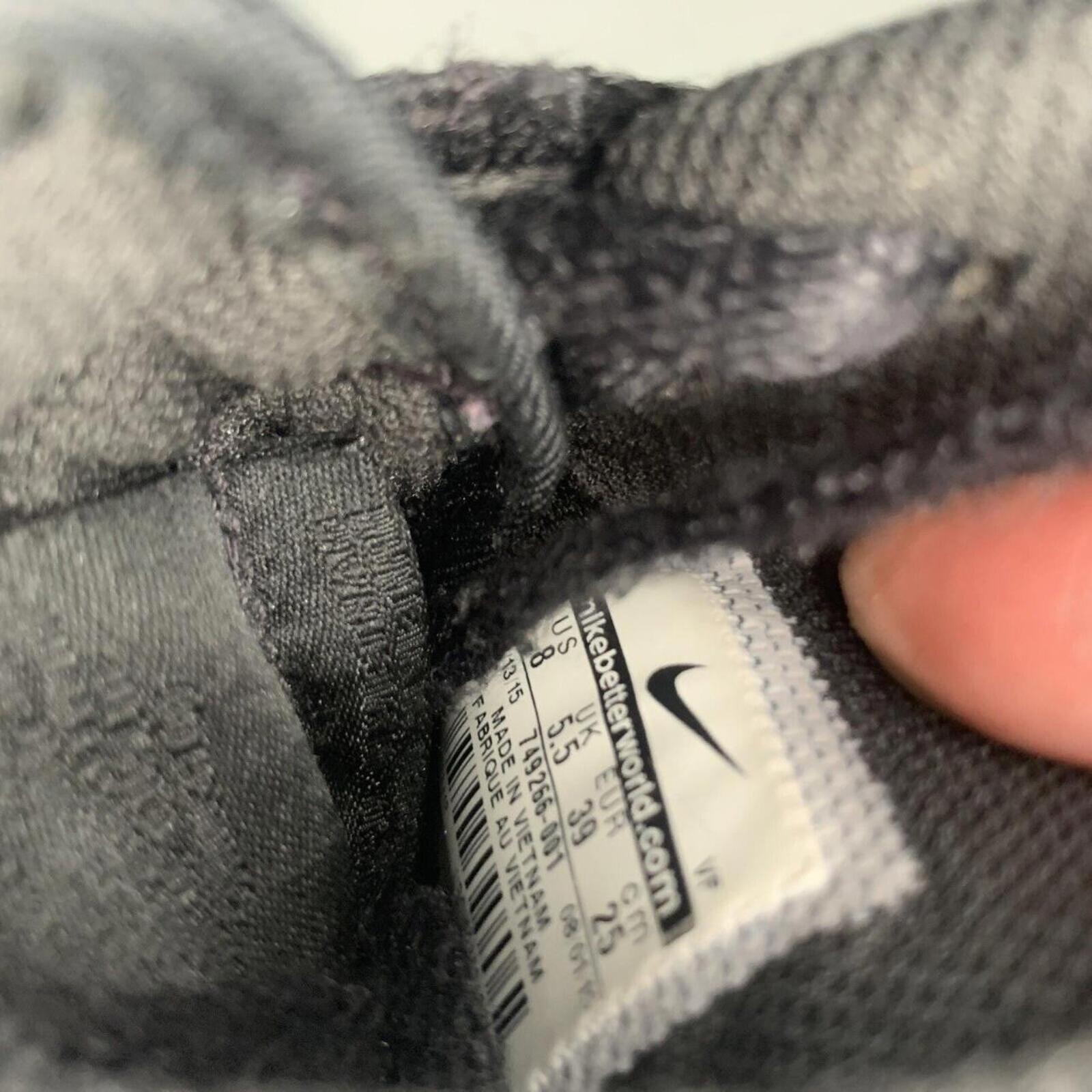 Nike Womens AF1 Air Force 1 Hi Top Black Suede Shoes 749266-001 Size US 8 UK 5.5 - Come Sell Nearly Anything