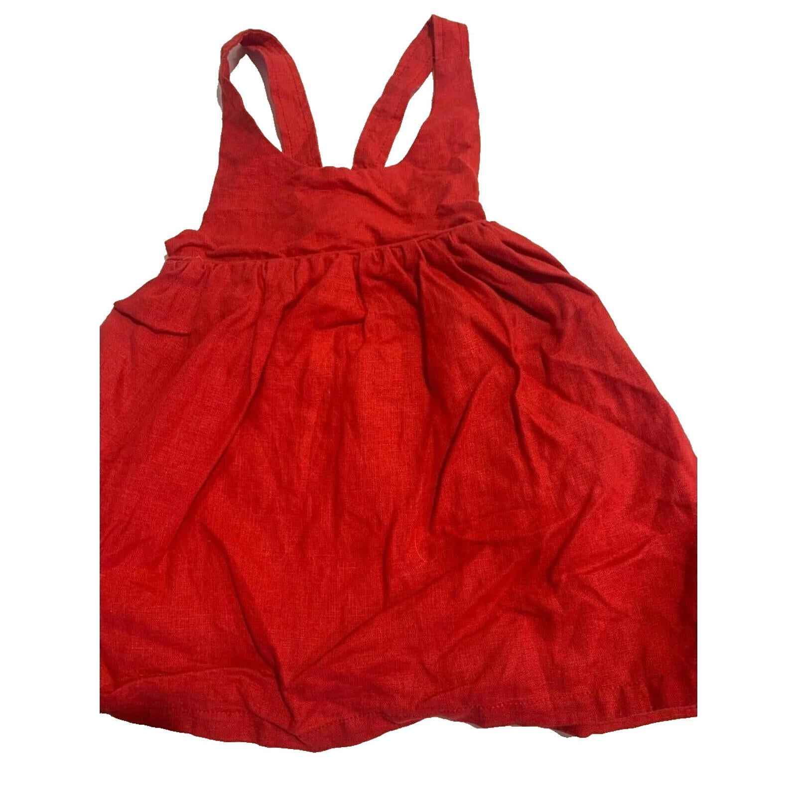 Red Girls Dress by Two Darlings Size 3 - Sleeveless