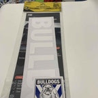 Canterbury Bulldogs BIG Car Window Decal Vinyl Sticker LETTERING Mancave Gifts.