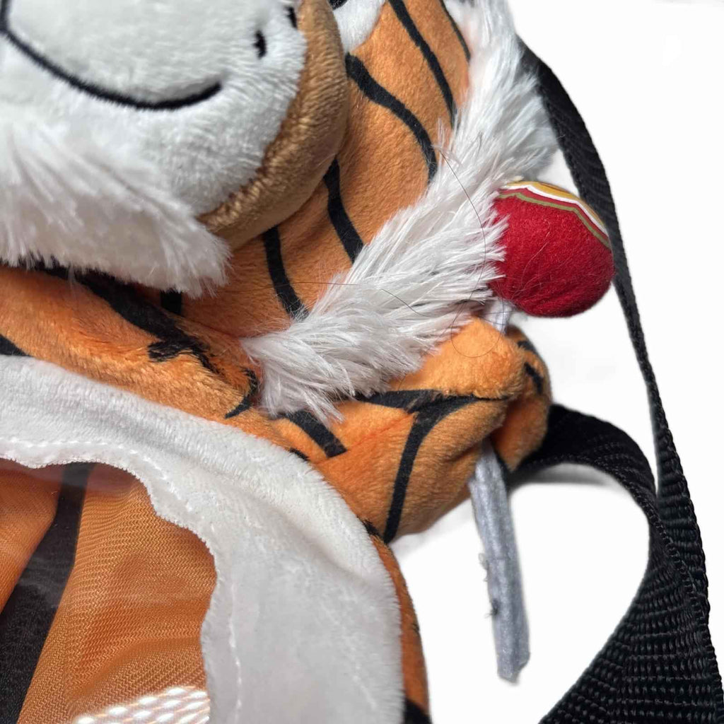 Vintage Chupa Chups Lollipops Candy Plush Tiger Kids Backpack Window Tummy