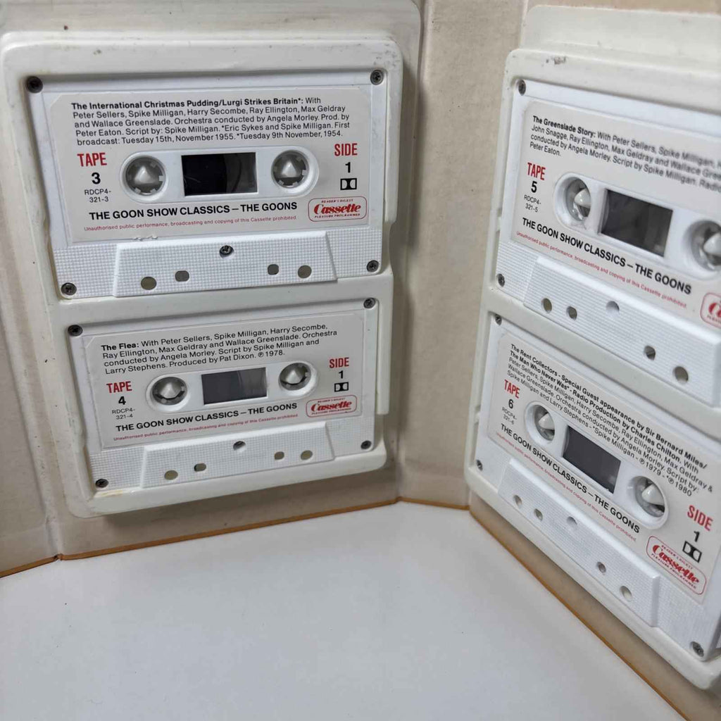 The Goon Show Classics BBC Broadcast Cassettes Readers Digest Set