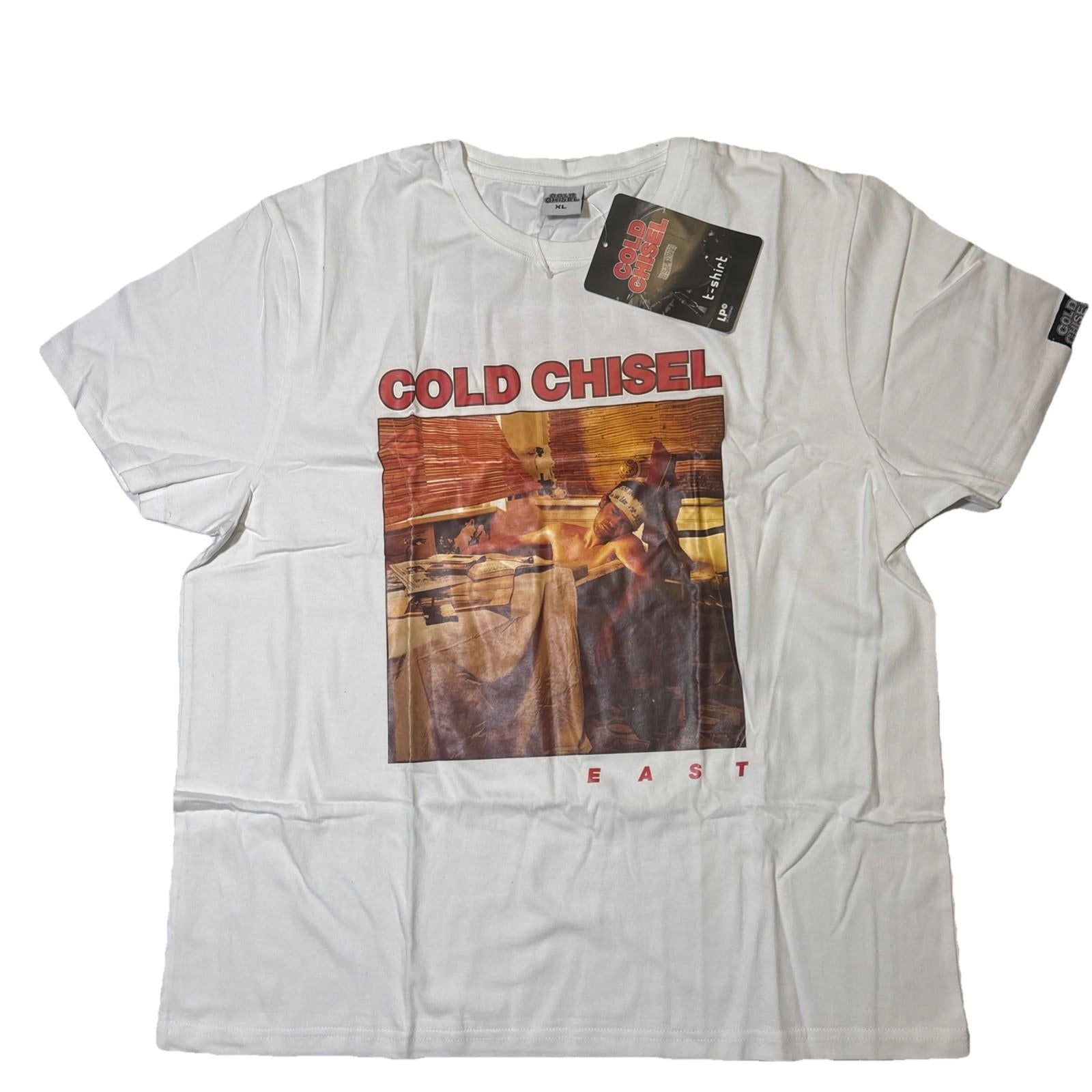 Cold ChiseL Promo East White Tee Gift Fan T-shirt BNWT Size XL - Come Sell Nearly Anything