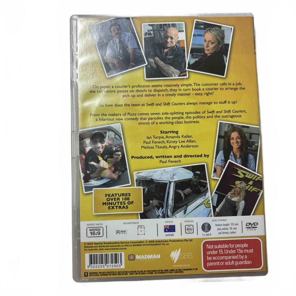 Swift & Shift Couriers (DVD, 2008) Very Good Condition All Regions