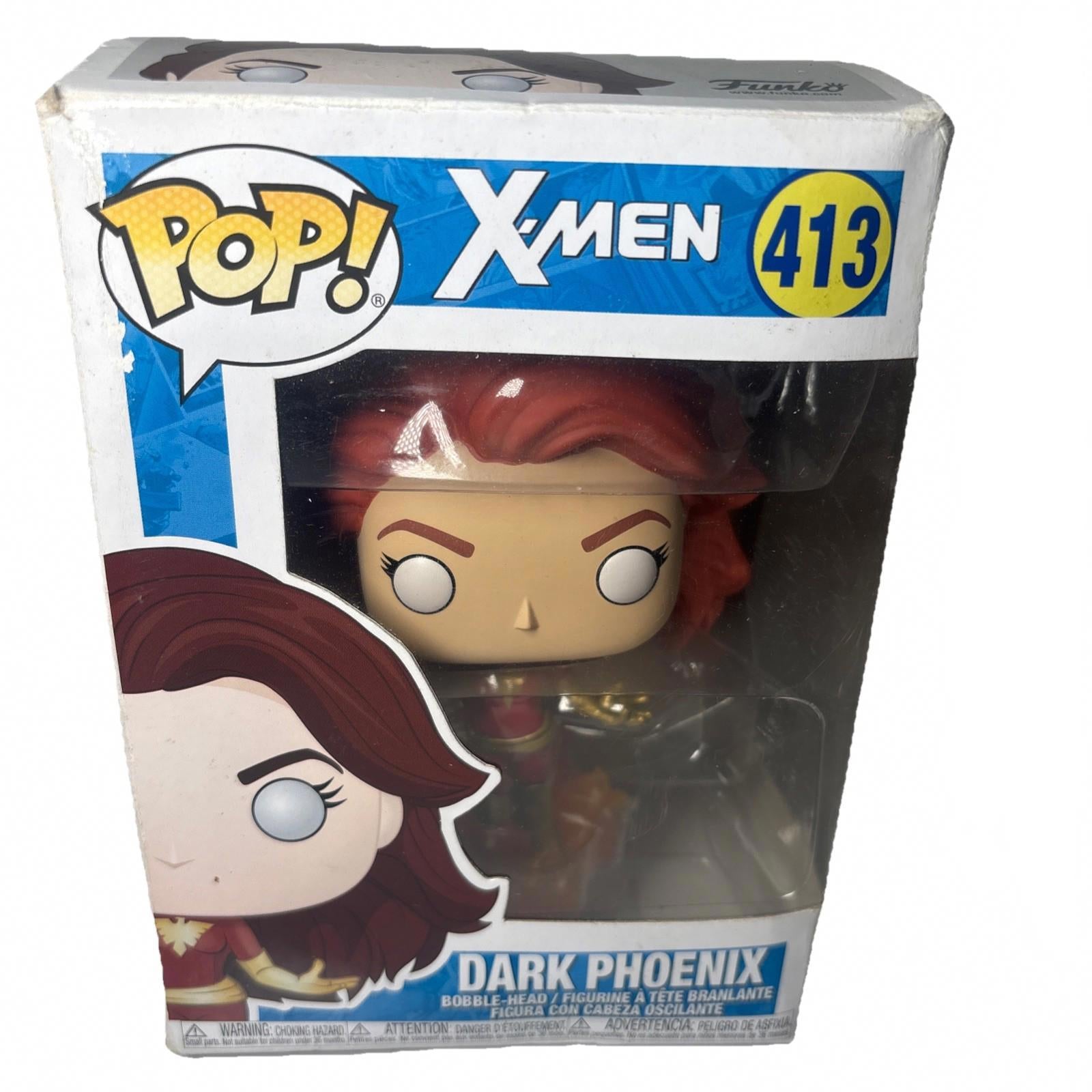Dark Phoenix X-Men Funko Pop Vinyl #413 (Special Edition) New In Damaged Box