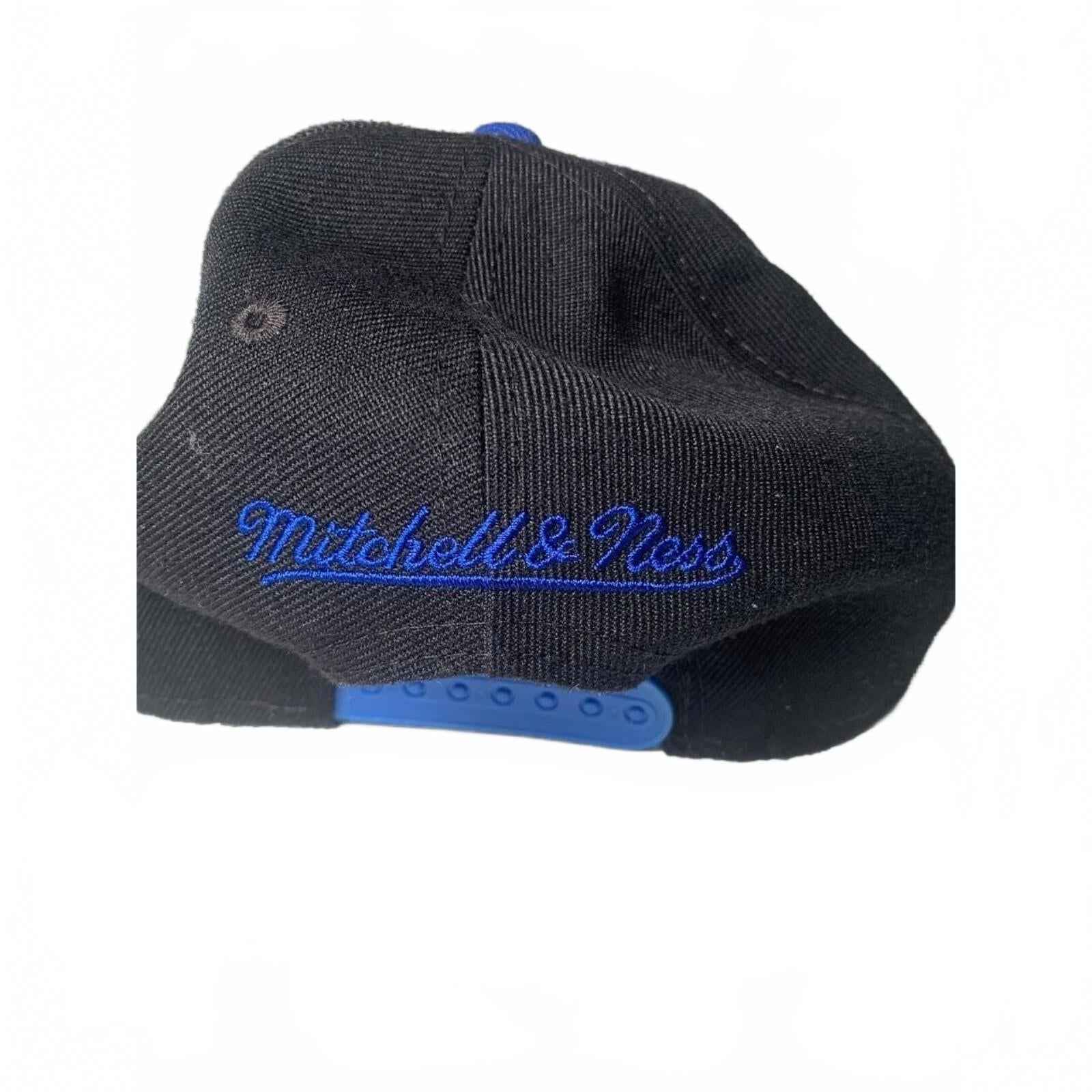Orlando Magic Basketball Snapback Hat/Cap Black Vintage Mitchell & Ness VGC.