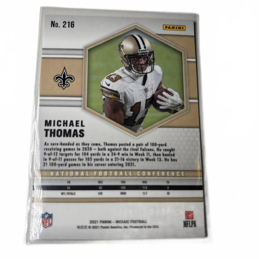 2021 Panini Mosaic Football - Michael Thomas #216 Foil - NFL
