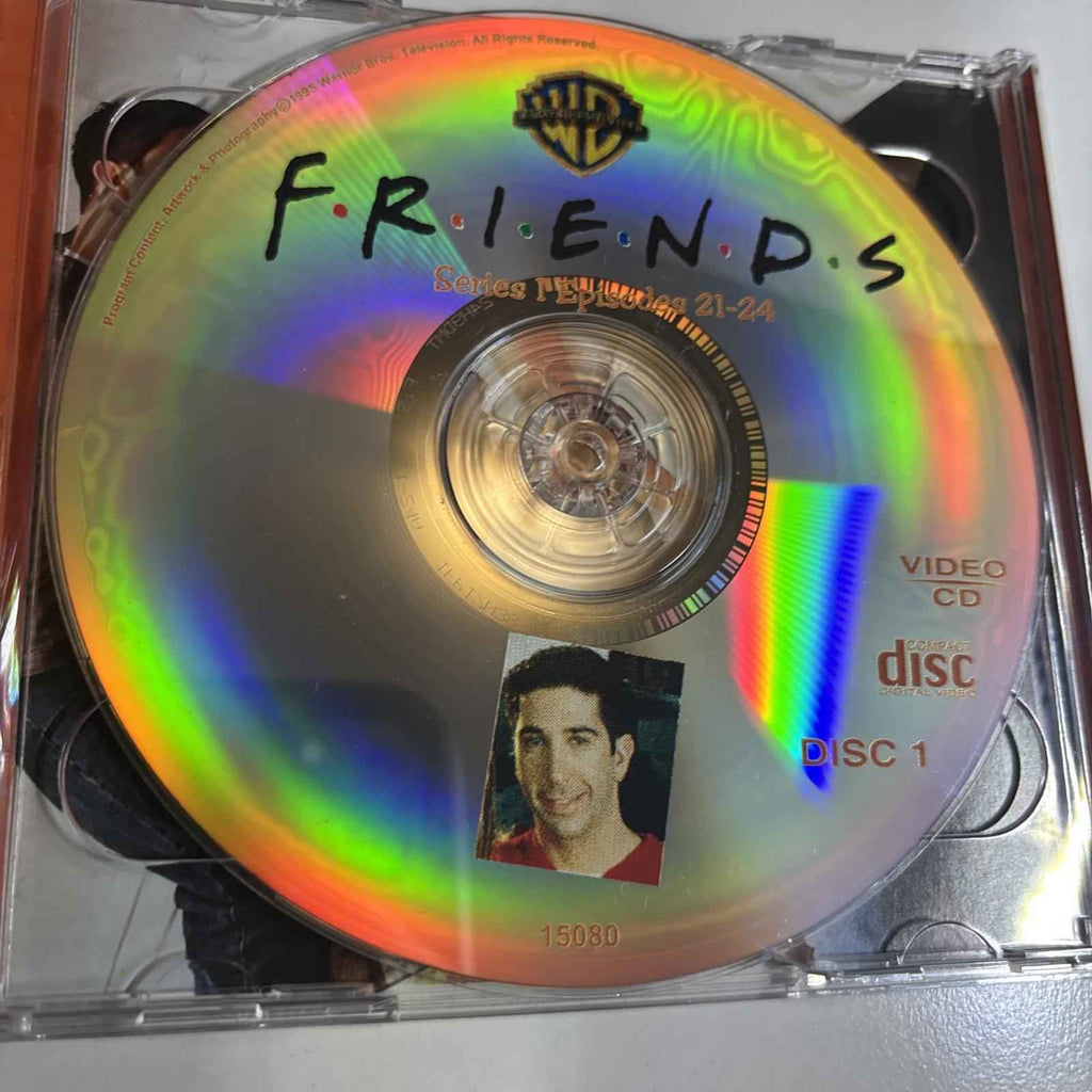 Mega Rare 1994 Friends Season 1 Episodes 21-24 Original Video CD VCD Set HTF OOP