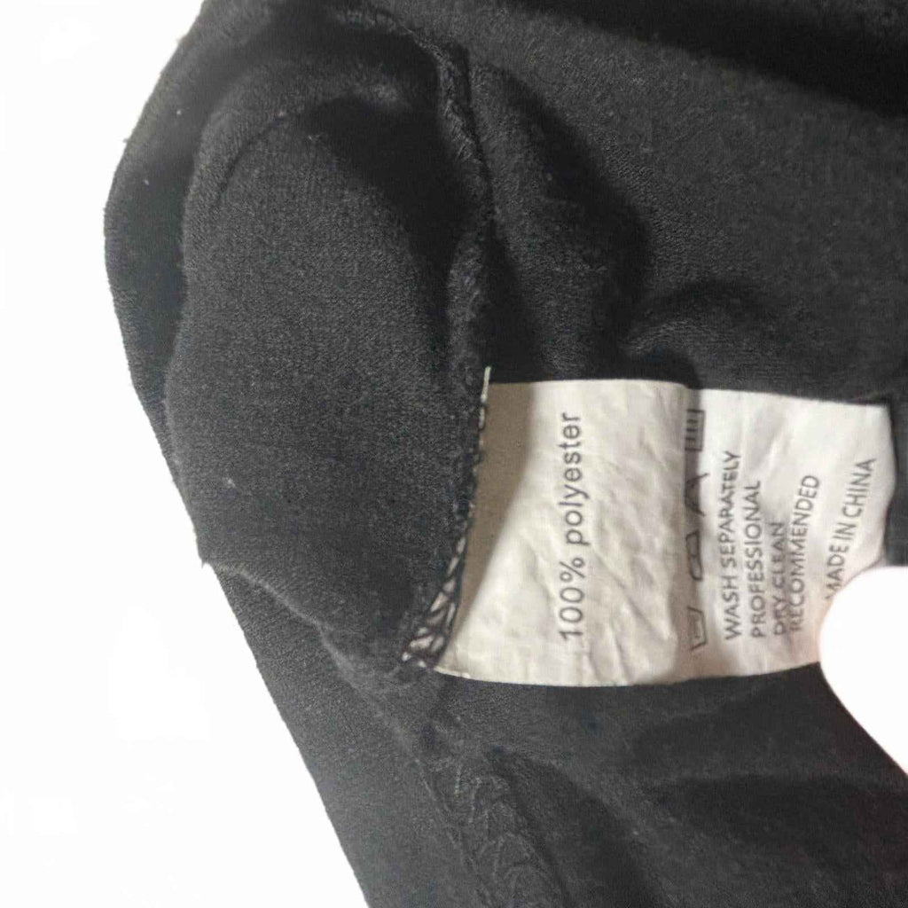 Black Graphic T-Shirt with 'Crazy Grandma' Warning Text 4-5Y