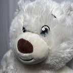 Build A Bear Lil Cub Pudding Teddy Bear White/Brown
