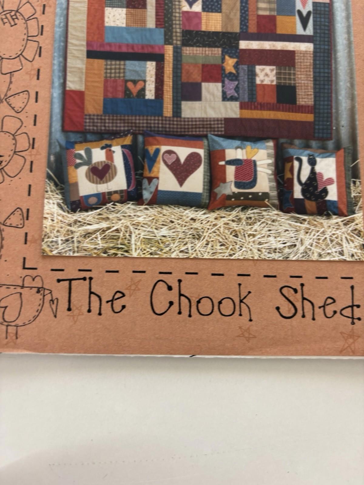 The Chook Shed - Country Accents Patchwork Wall Hanger Sew Stitch Vintage Craft - Come Sell Nearly Anything