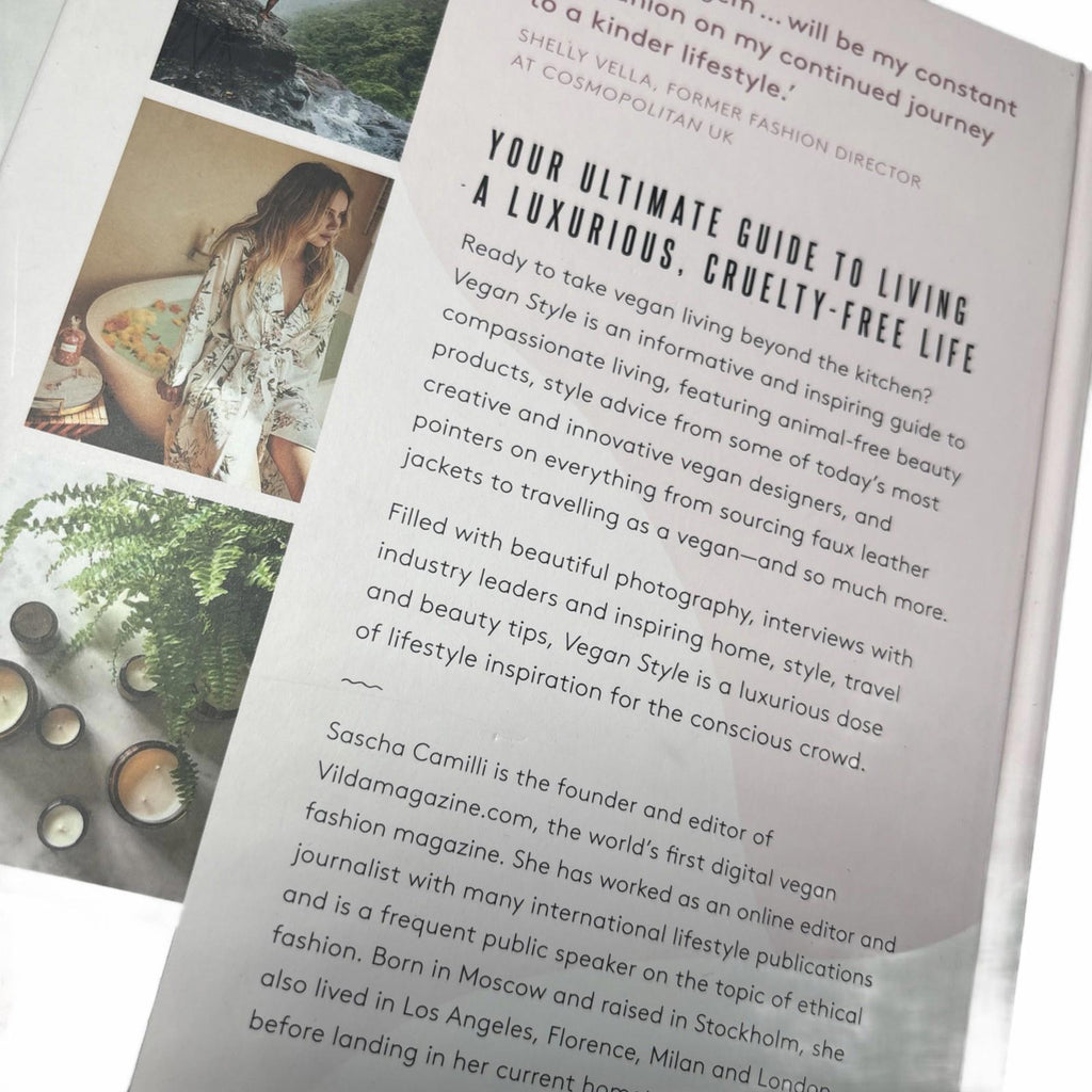 Vegan Style: Your plant-based guide to Fashion Beauty Home Travel - Hardcover - Come Sell Nearly Anything